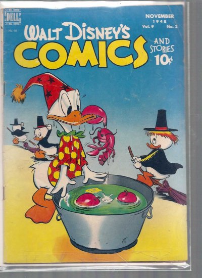 WALT DISNEY COMICS AND STORIES # 98, 4.5 VG +