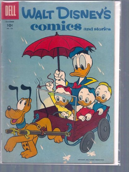 WALT DISNEY COMICS AND STORIES # 182, 4.5 VG +