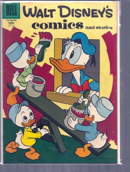 WALT DISNEY COMICS AND STORIES # 192, 4.5 VG +