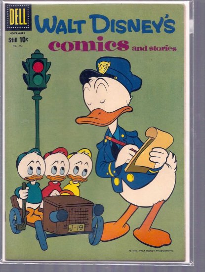 WALT DISNEY COMICS AND STORIES # 242, 6.5 FN +
