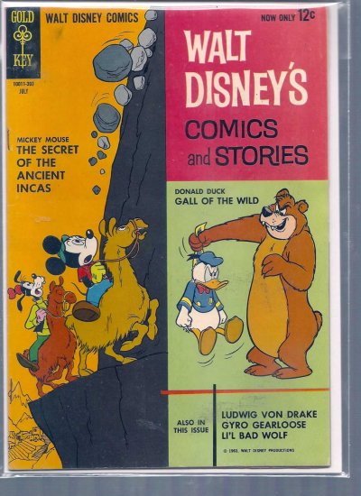 WALT DISNEY COMICS AND STORIES # 274, 5.0 VG/FN