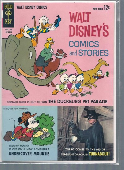 WALT DISNEY COMICS AND STORIES # 277, 5.0 VG/FN