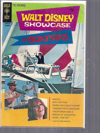 WALT DISNEY SHOWCASE THE BOATNIKS # 1, 4.5 VG +