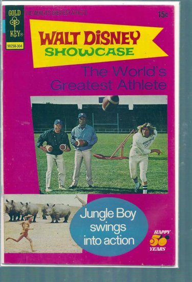 WALT DISNEY SHOWCASE THE WORLD'S GREATEST ATHLETE # 14, 5.5 FN -