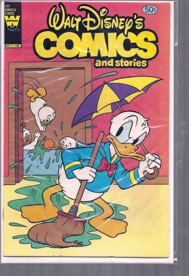 WALT DISNEY'S COMIC AND STORIES # 489, 7.0 FN/VF