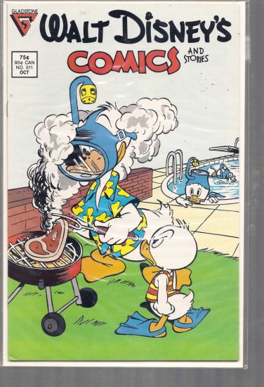 WALT DISNEY'S COMIC AND STORIES # 511, 7.5 VF -