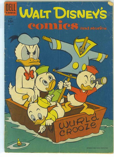 Walt Disney's Comics And Stories # 177, 2.5 GD +