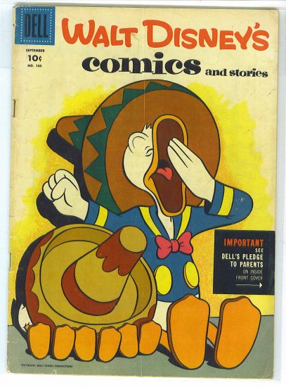 Walt Disney's Comics And Stories # 180, 3.0 GD/VG