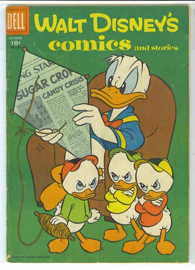 Walt Disney's Comics And Stories # 193, 3.0 GD/VG