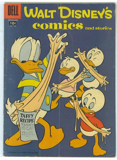 Walt Disney's Comics And Stories # 206, 4.0 VG