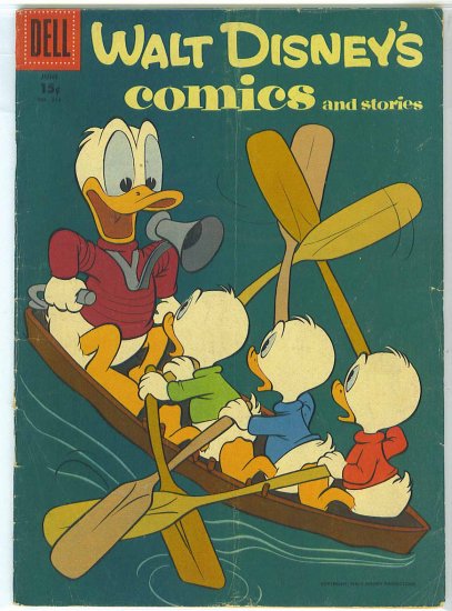 Walt Disney's Comics And Stories # 213, 3.5 VG -