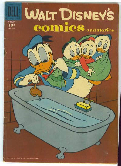 Walt Disney's Comics And Stories # 215, 3.5 VG -
