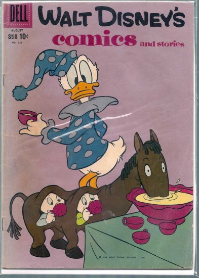 WALT DISNEY'S COMICS AND STORIES # 227, 3.5 VG -