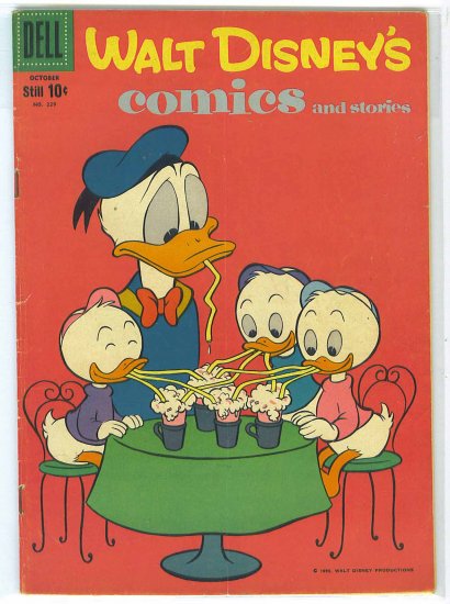 Walt Disney's Comics And Stories # 229, 4.5 VG +