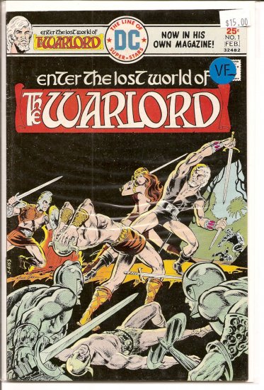 Warlord # 1, 7.5 VF -