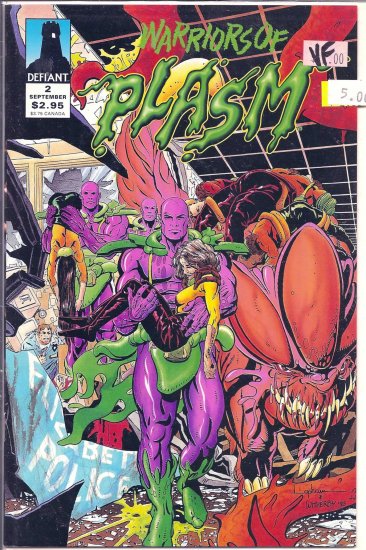 Warriors of Plasm # 2, 8.0 VF