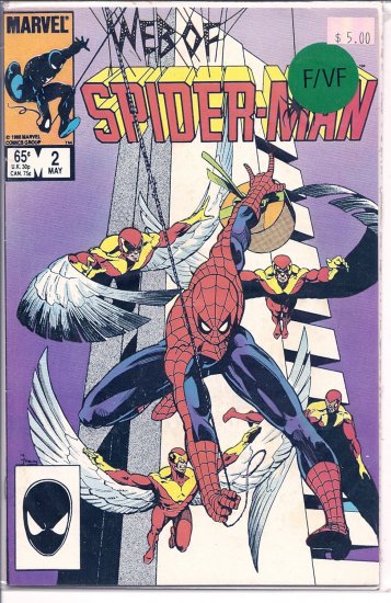 Web Of Spider-Man # 2, 7.0 FN/VF