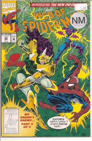 Web Of Spider-Man # 99, 9.4 NM