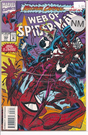 Web Of Spider-Man # 103, 9.4 NM