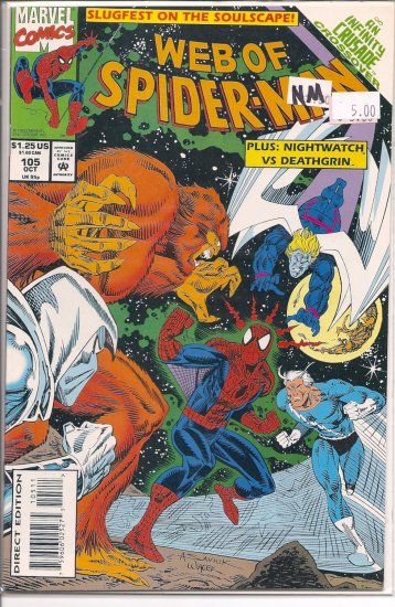 Web Of Spider-Man # 105, 9.4 NM
