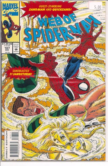 Web Of Spider-Man # 107, 9.4 NM