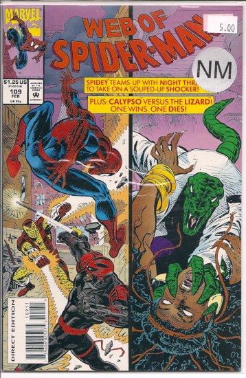 Web Of Spider-Man # 109, 9.4 NM