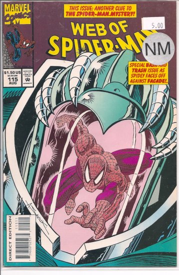 Web Of Spider-Man # 115, 9.4 NM