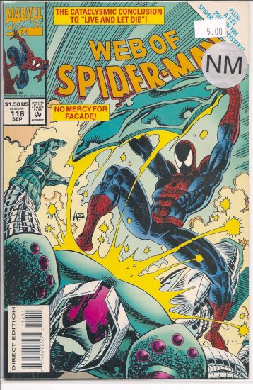 Web Of Spider-Man # 116, 9.4 NM