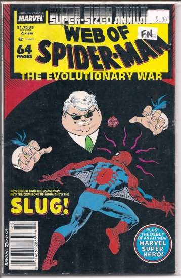 Web Of Spider-Man Annual # 4, 6.0 FN
