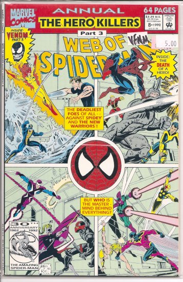 Web Of Spider-Man Annual # 8, 9.0 VF/NM