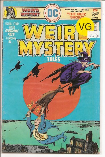 Weird Mystery Tales # 23, 4.0 VG