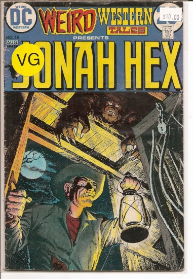 Weird Western Tales # 18, 4.0 VG