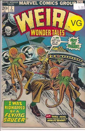 Weird Wonder Tales # 2, 4.0 VG