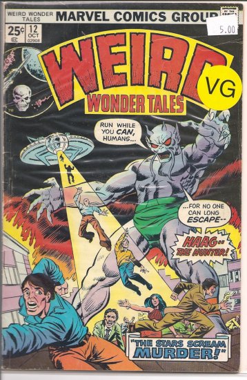 Weird Wonder Tales # 12, 4.0 VG
