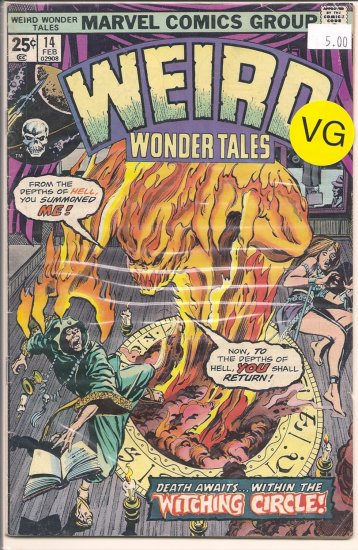 Weird Wonder Tales # 14, 4.0 VG