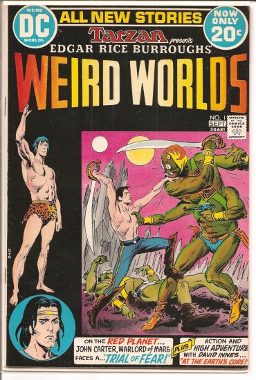 Weird Worlds # 1, 7.5 VF -