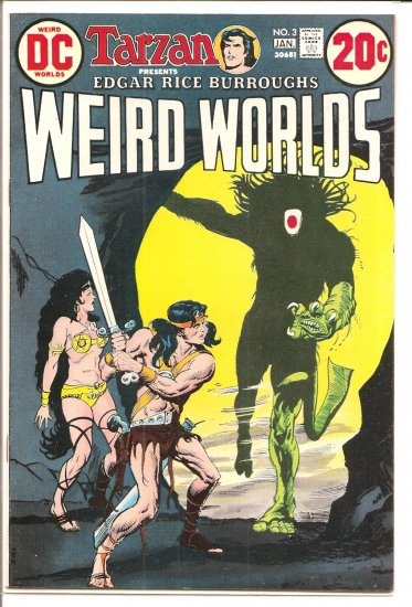 Weird Worlds # 3, 8.5 VF +