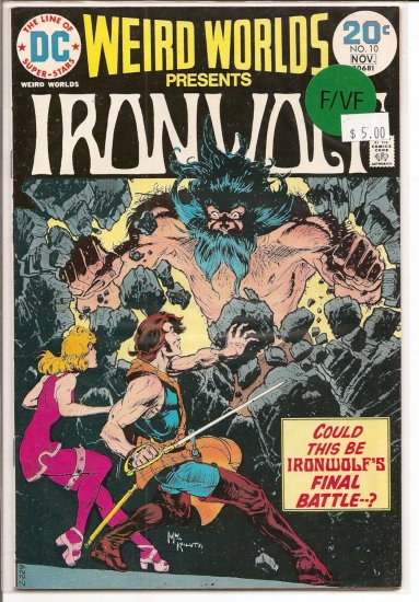 Weird Worlds # 10, 7.0 FN/VF
