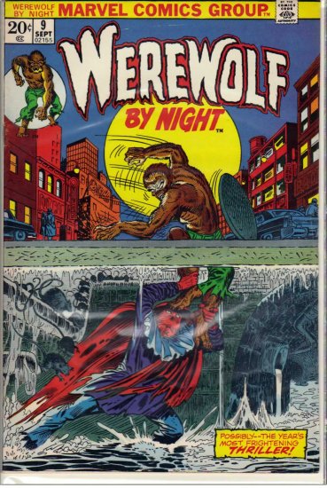 WEREWOLF BY NIGHT # 9, 4.5 VG +