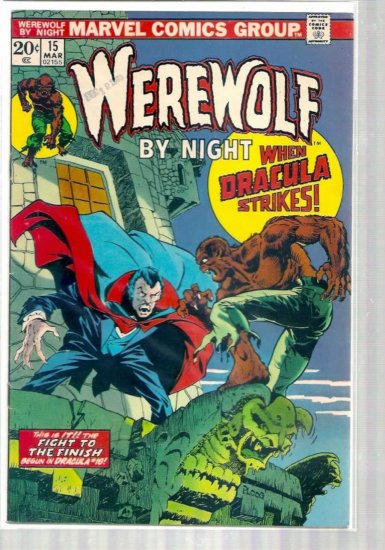 WEREWOLF BY NIGHT # 15, 6.0 FN