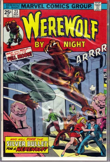WEREWOLF BY NIGHT # 23, 7.5 VF -