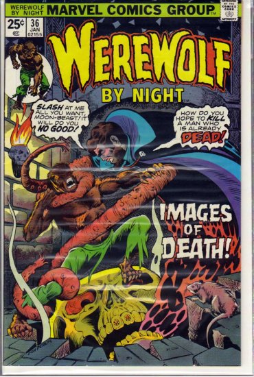 WEREWOLF BY NIGHT # 36, 5.5 FN -