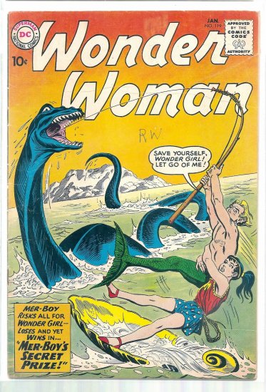 WONDER WOMAN # 119, 3.5 VG -