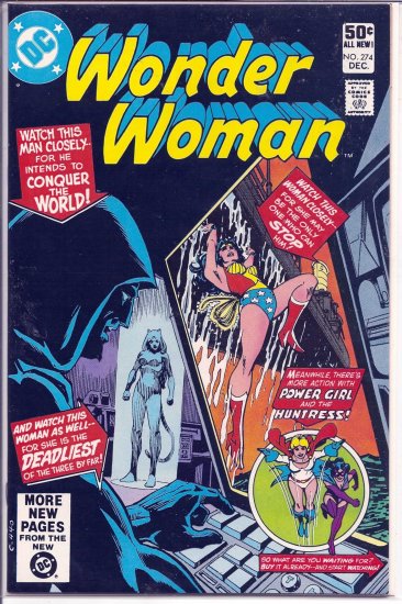 WONDER WOMAN # 274, 9.0 VF/NM