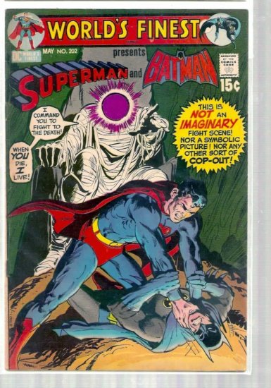 WORLD'S FINEST # 202, 4.5 VG +