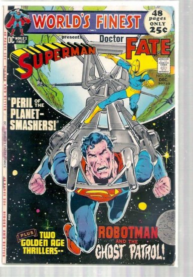 WORLD'S FINEST # 208, 4.5 VG +