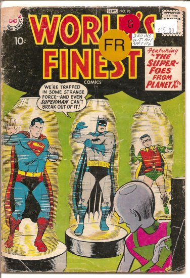 World's Finest Comics # 96, 1.0 FR