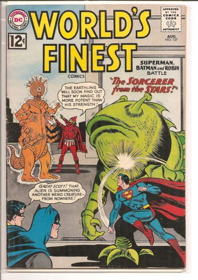 World's Finest Comics # 127, 4.5 VG +