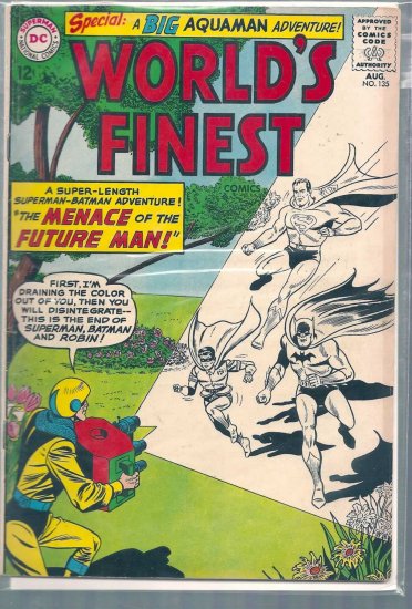 World's Finest Comics # 135, 4.5 VG +
