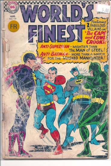 World's Finest Comics # 159, 1.0 FR